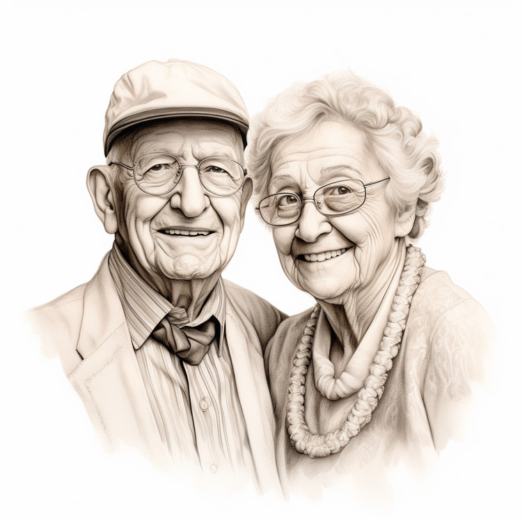 International Day Of Older Persons,Elderly Couple,Vintage Couple