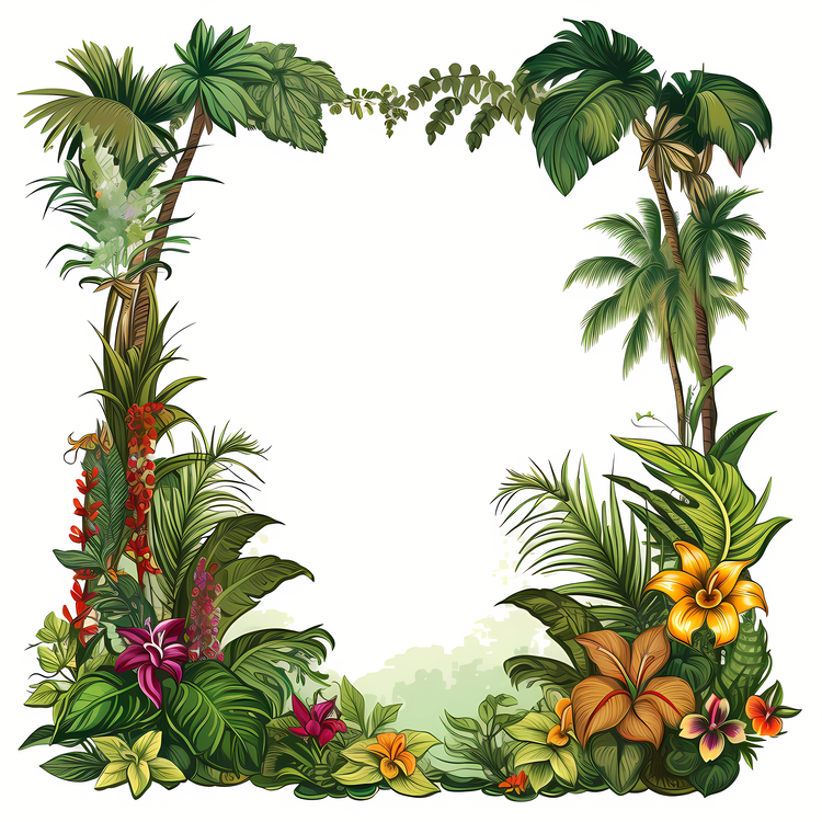 Palm Tree Frame,Others