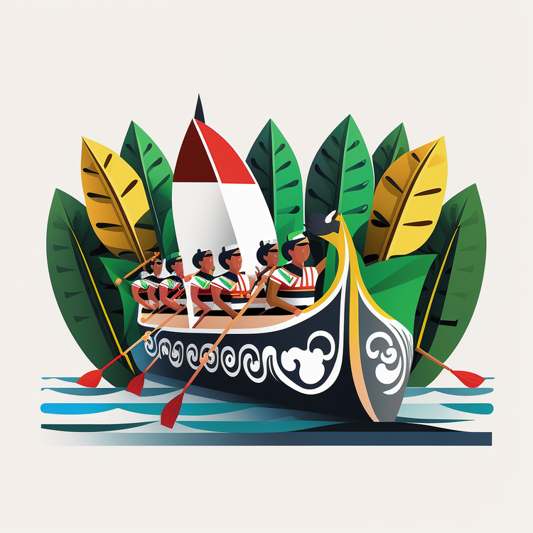 Onam,Rowing Team,Traditional Boat