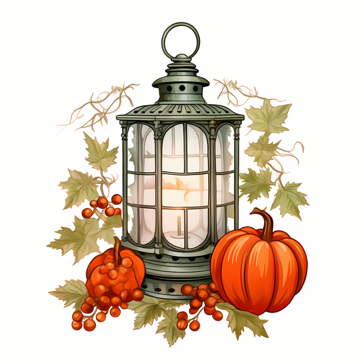 Autumn Lantern,Autumn Pumpkin,Others
