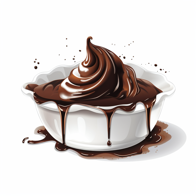 Pudding,Chocolate,Dessert