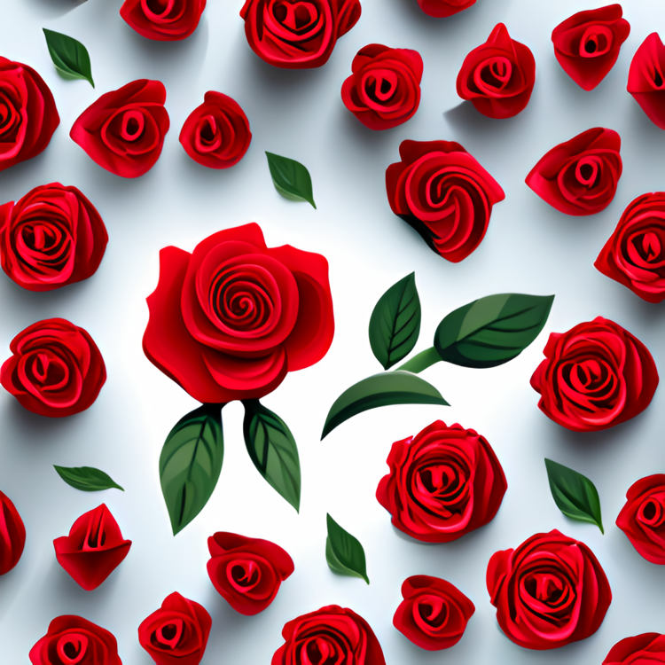 Red Rose Day,Red,Roses