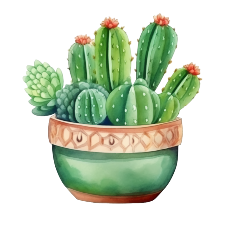 Succulent Cactus,Cactus,Green