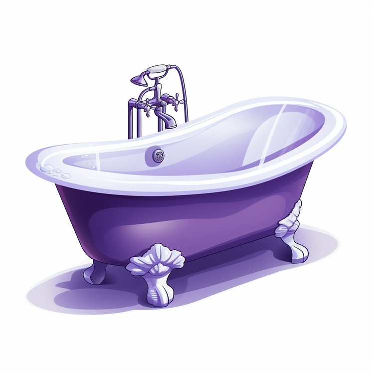 Bathtub,Purple,Tub