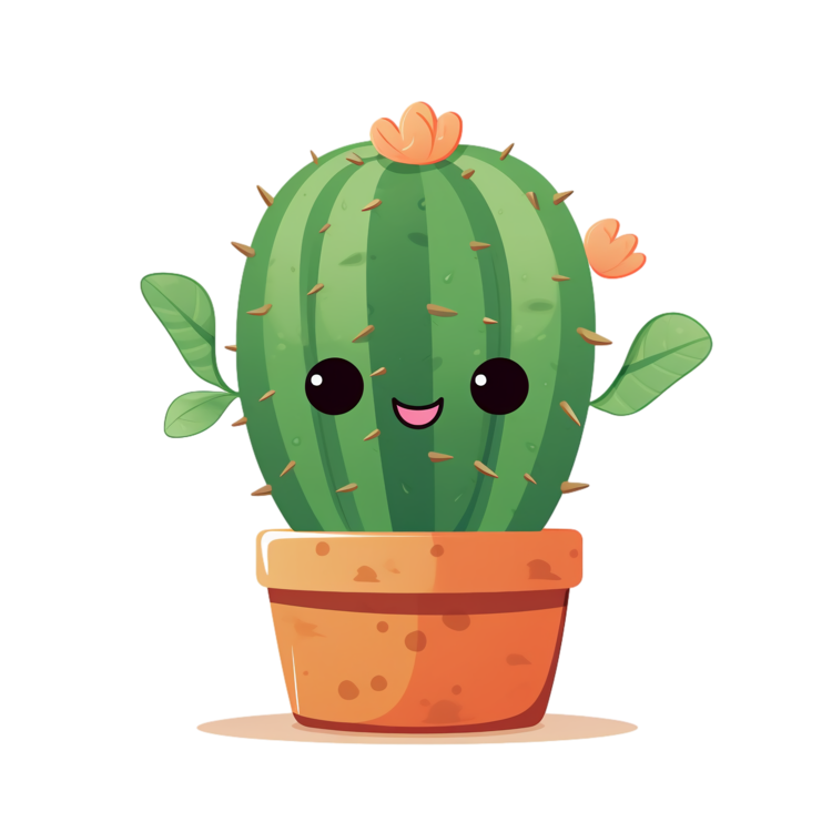 Succulent Cactus,Cute,Adorable