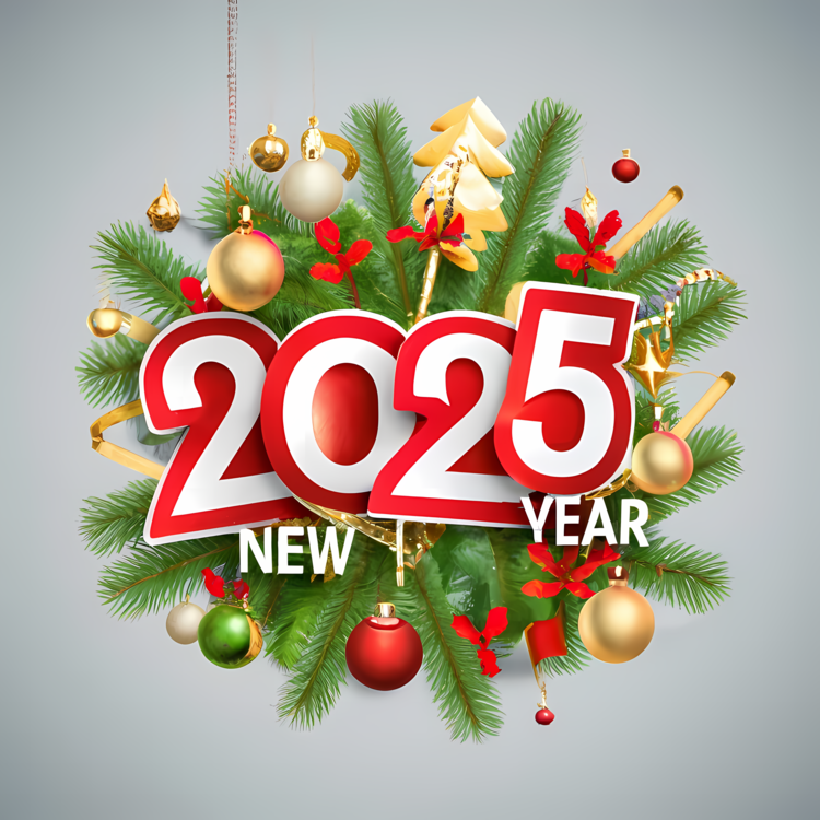 2025 Happy New Year,Others PNG Clipart Royalty Free SVG / PNG