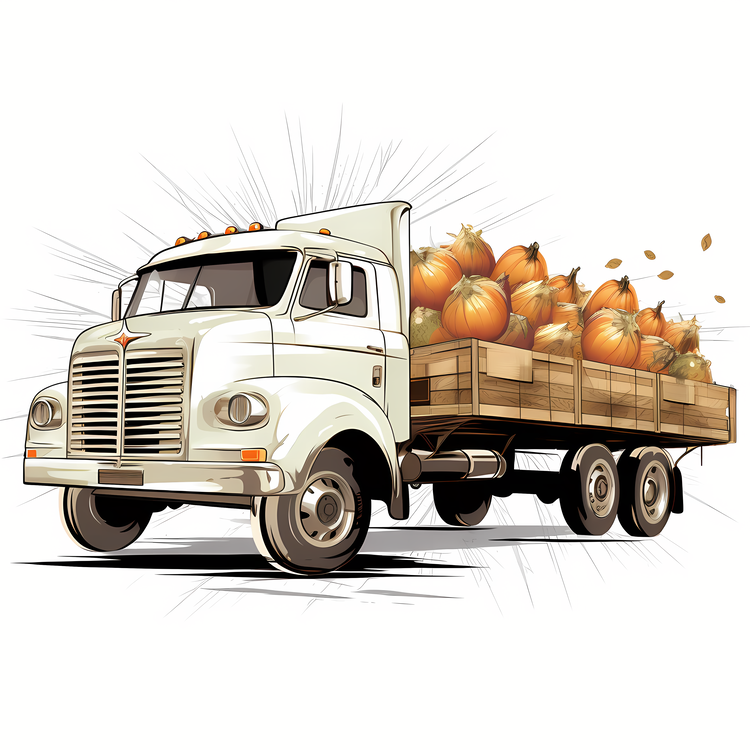 Harvest Truck,Harvest Pumpkins,Others