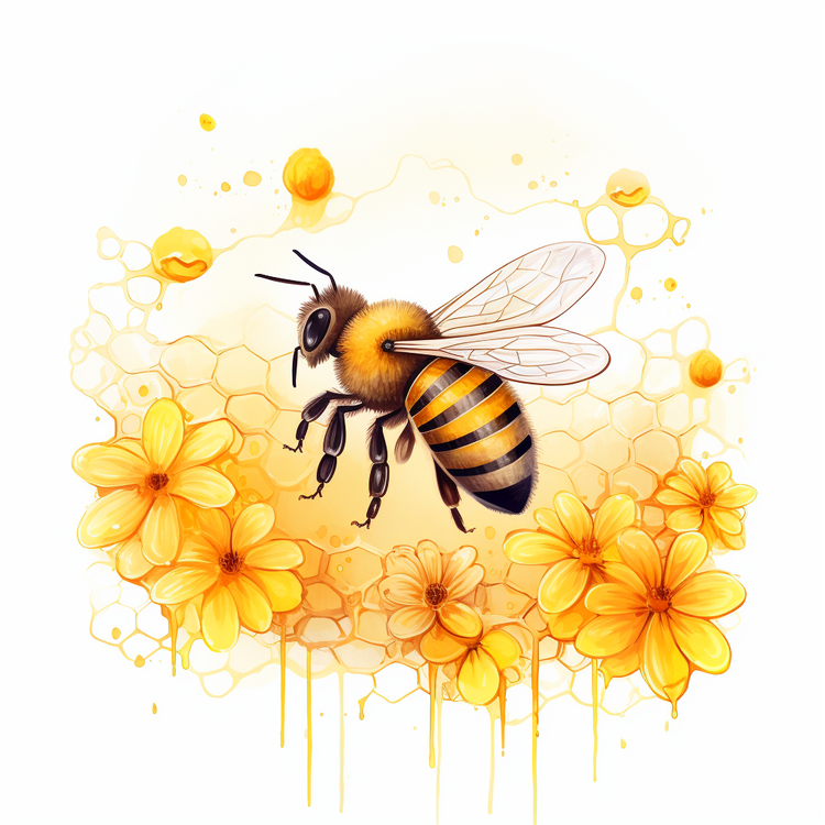 Honey Bee,Bee,Honey