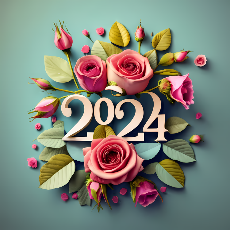 Happy New Year 2024,2024 New Year,Others PNG Clipart Royalty Free SVG