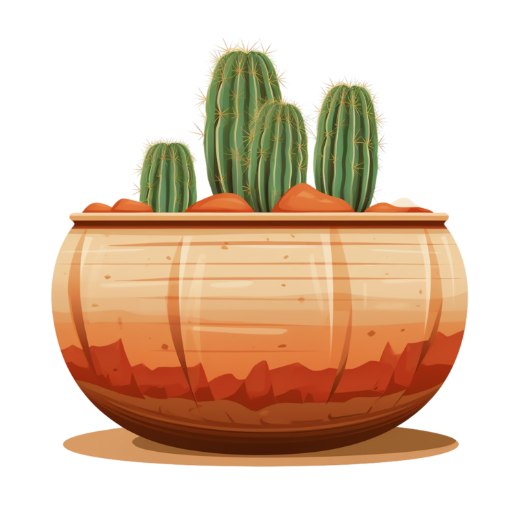 Succulent Cactus,Cactus,Pot