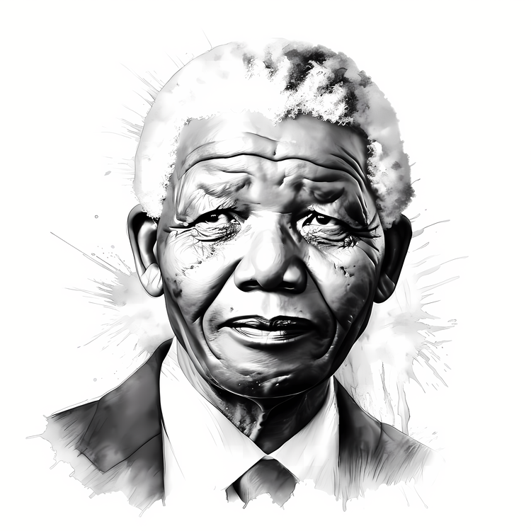Nelson Mandela Illustrations & Vectors