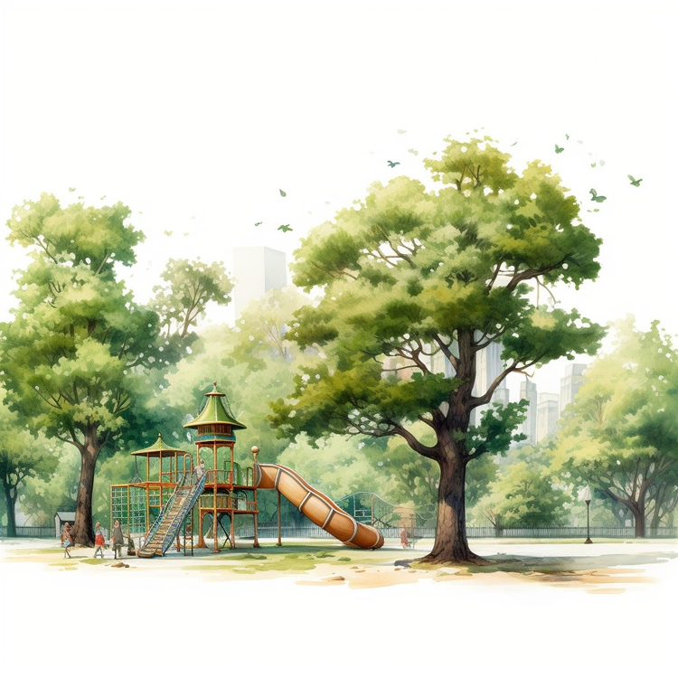 Park,Swingset,Playground