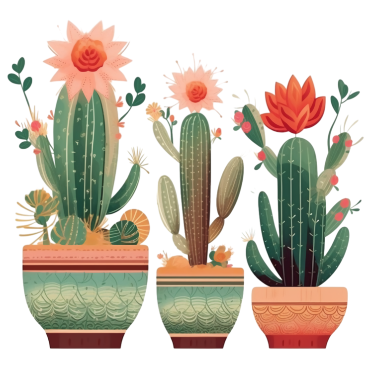 Succulent Cactus,Cacti,Flowers
