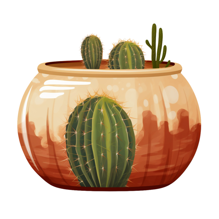 Succulent Cactus,Cacti,Pot