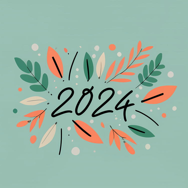Happy New Year 2024,2024 New Year,Others PNG Clipart - Royalty Free SVG ...
