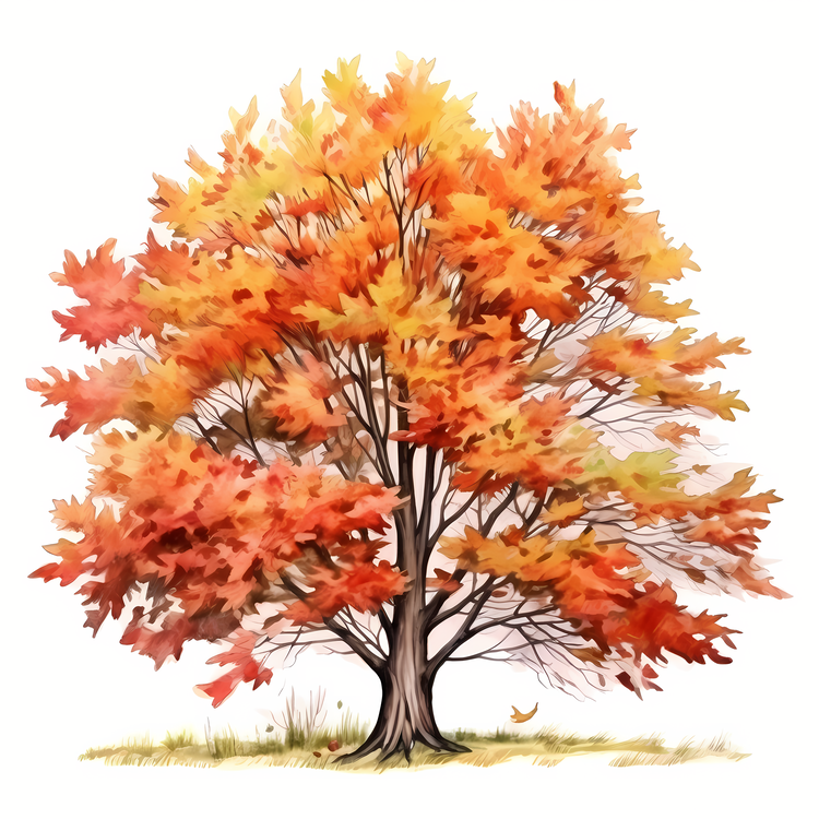Fall Tree | The Chicken Dance