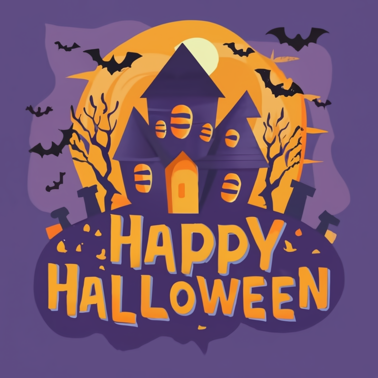Happy Halloween,Haunted House,Halloween
