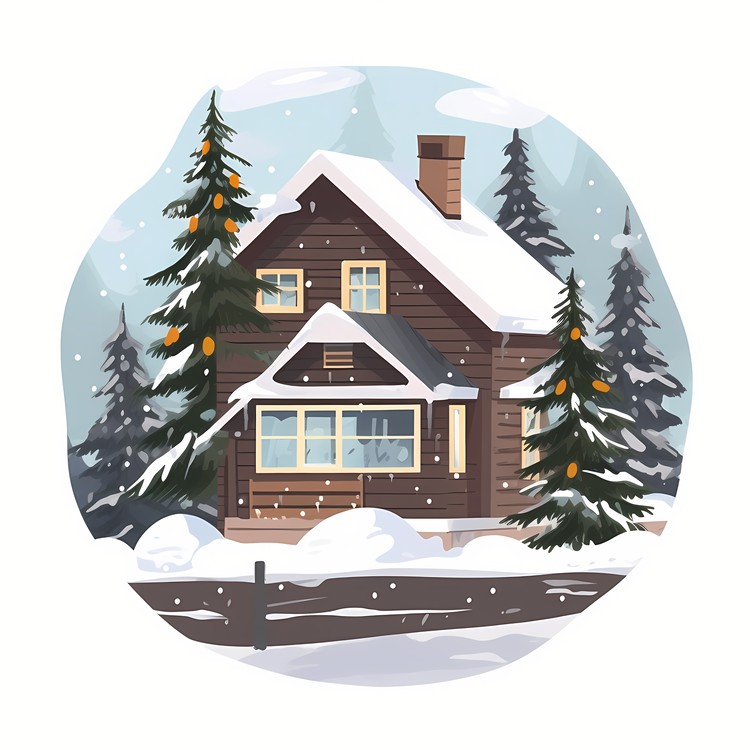 Winter House,Others PNG Clipart - Royalty Free SVG / PNG