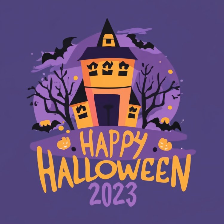 Happy Halloween,Halloween 2023,Ghost House