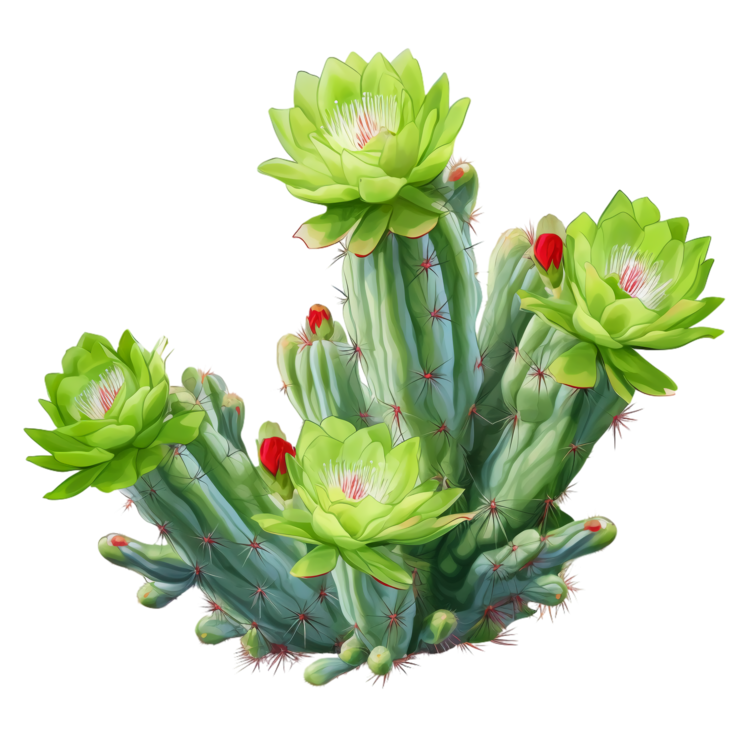 Succulent Cactus,Cactus,Green