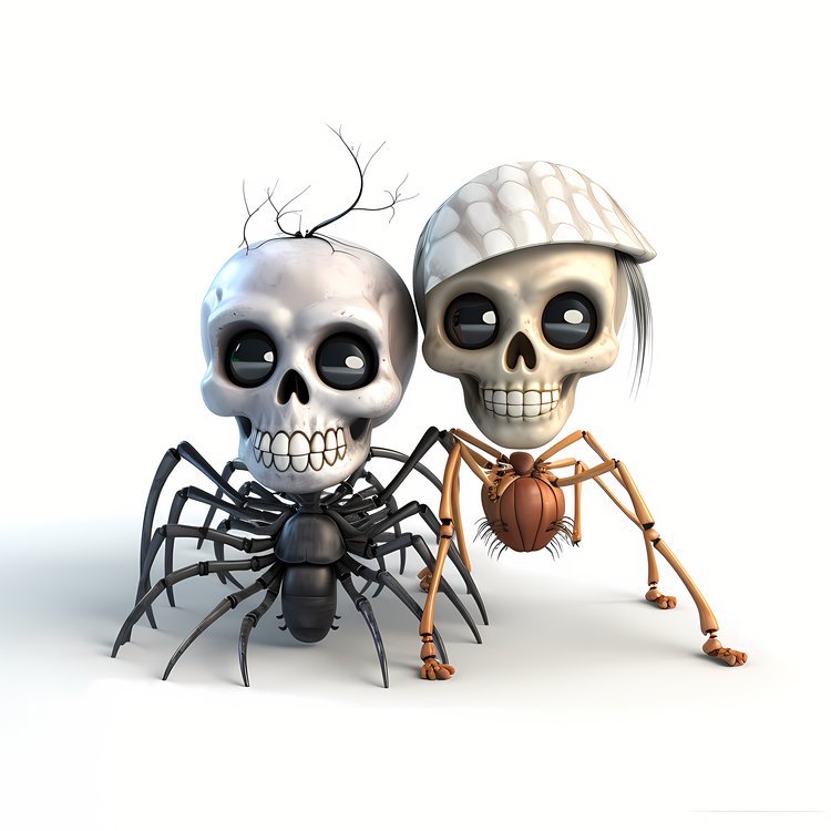Skeleton And Spider,Others