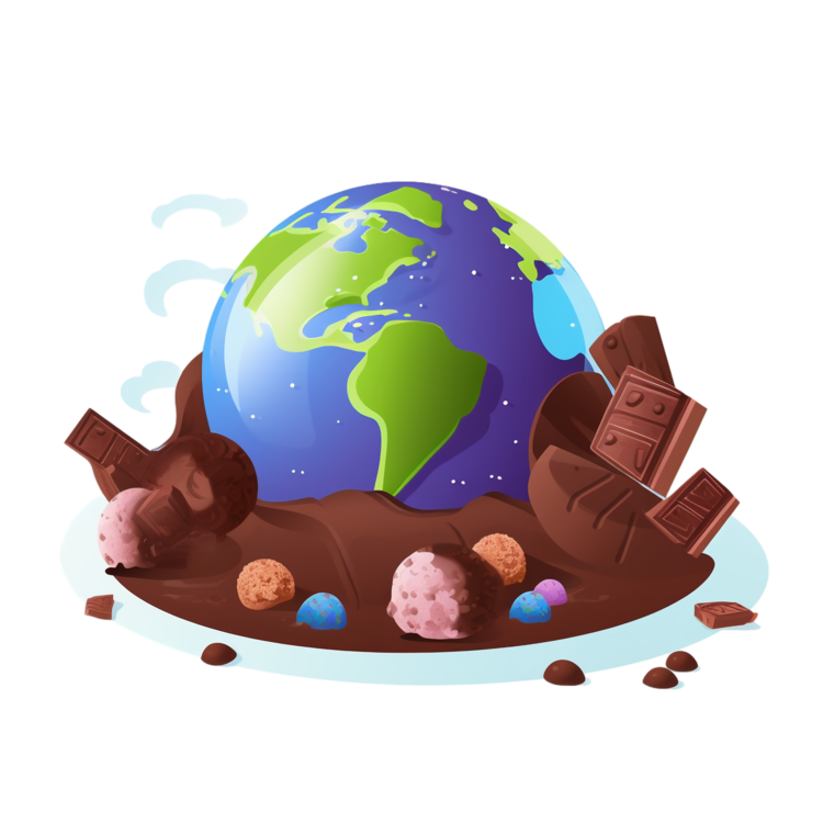 International Chocolate Day,Globe,Chocolate