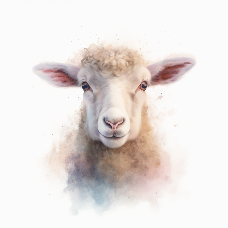 Sheep Head,Sheep,Animals