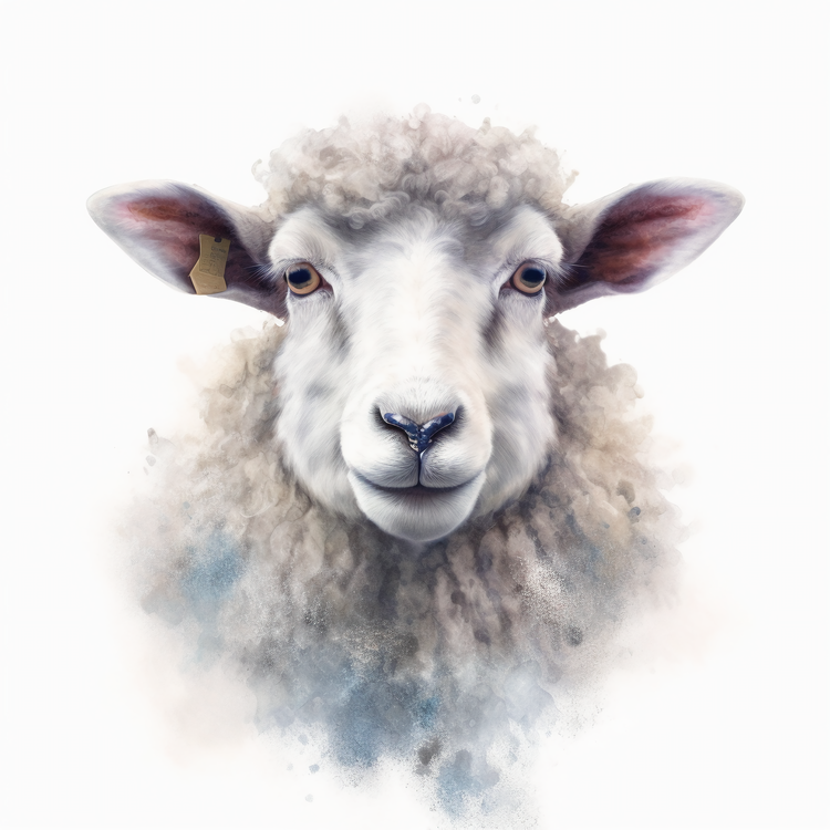 Sheep Head,Sheep,Animal