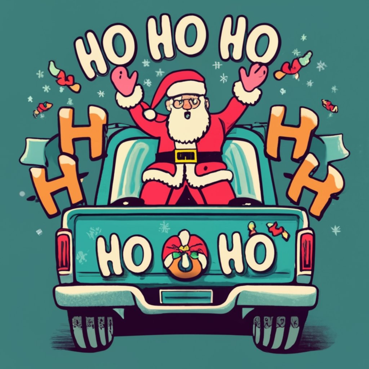 Ho Ho Ho,Santa Claus,Holiday Greetings
