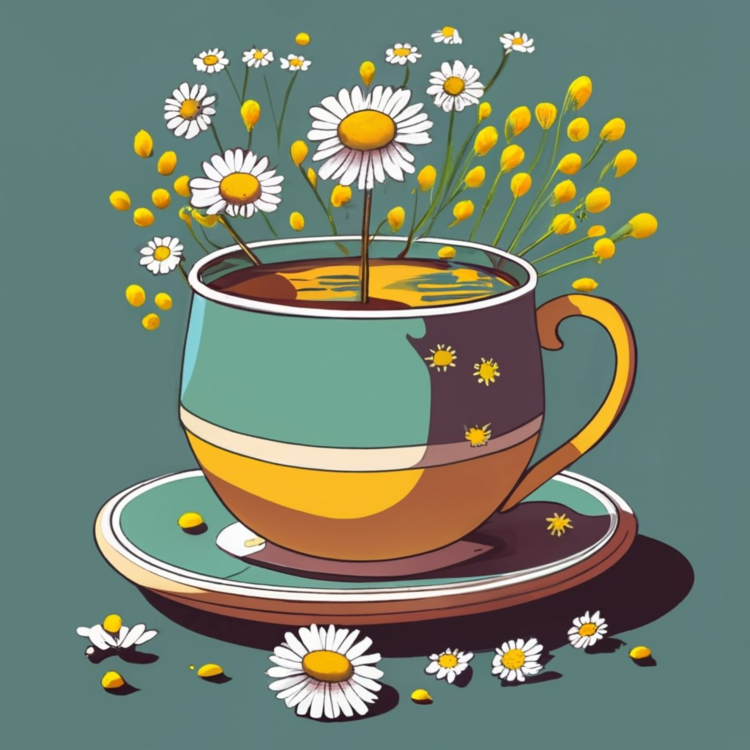 Chamomile Tea,Flower,Cup