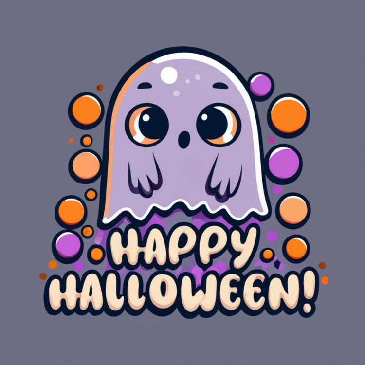 Happy Halloween,Cute Halloween,Halloween Illustration