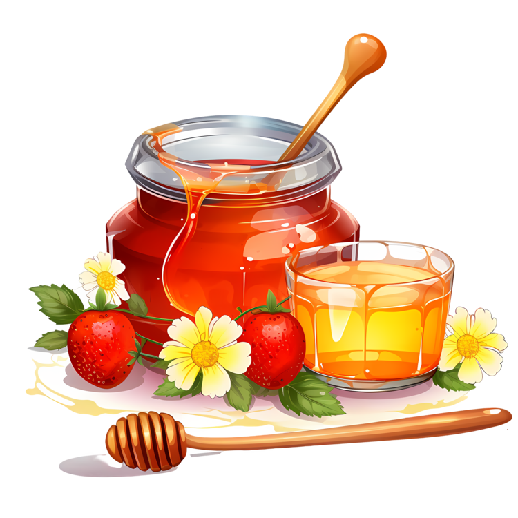 Honey Jar With Apple,Others