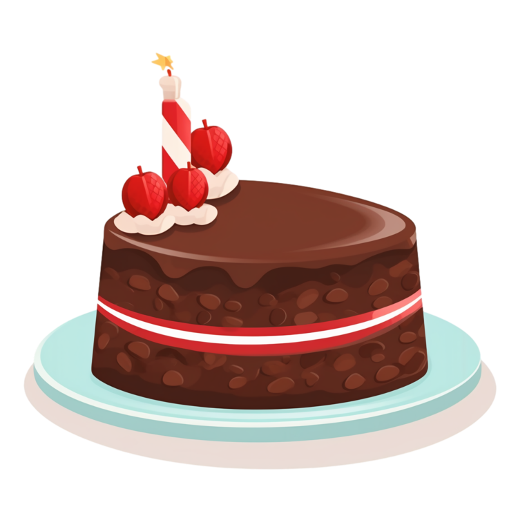 May Clipart Birthday Cake - 20th Birthday Cake Clip Art, HD Png Download -  vhv