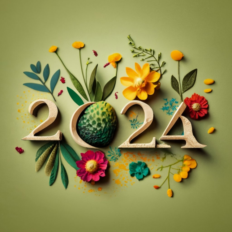 2024 Word Art,Image Content 2023,Year Of The Pig