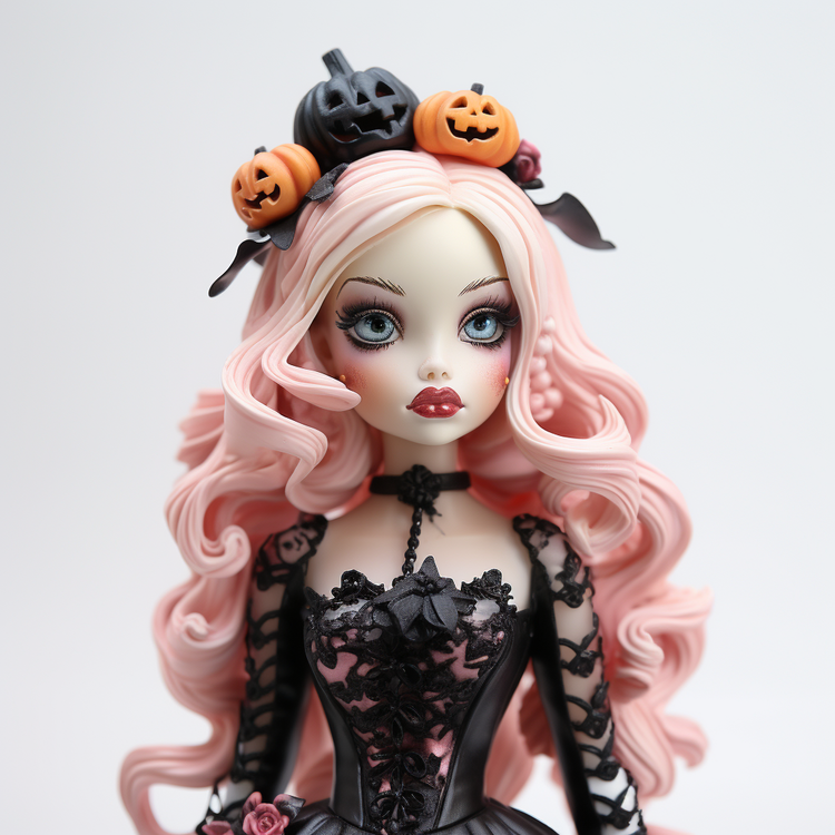 Halloween Barbie,Doll,Gothic