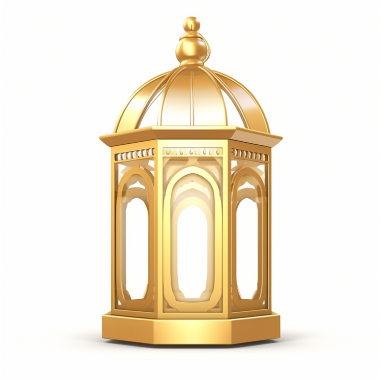 Islamic Lantern,Gold,Lantern