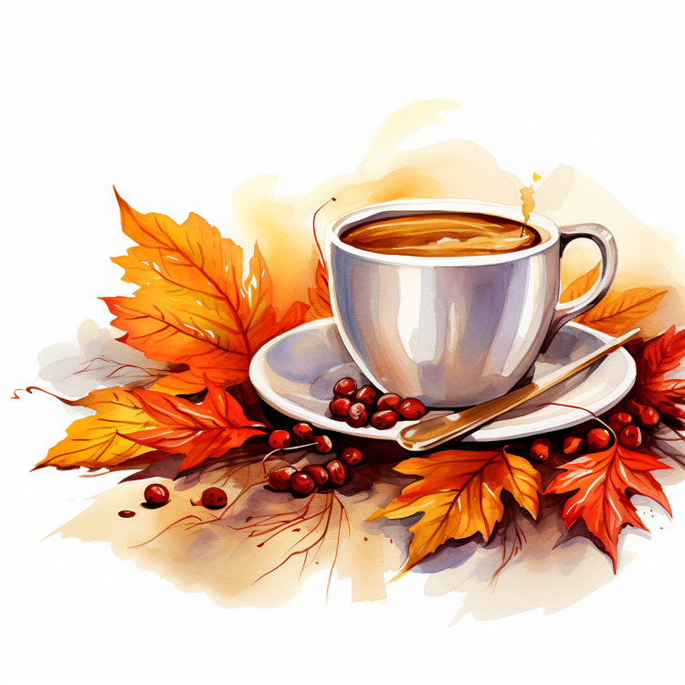 Autumn Coffee,Autumn,Coffee