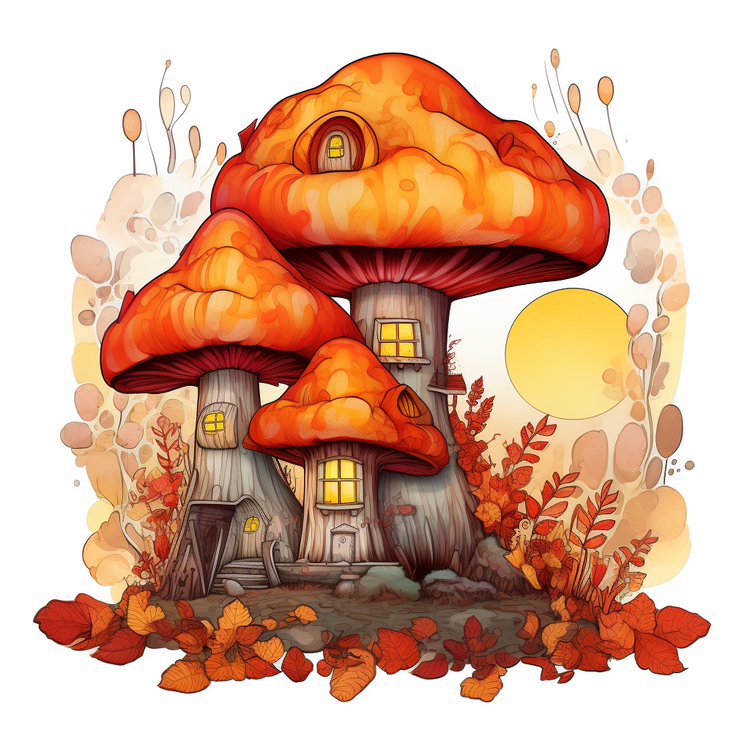 Mushroom House,Mushroom,House