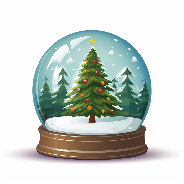 Christmas Snow Ball,Glass Ball,Snow