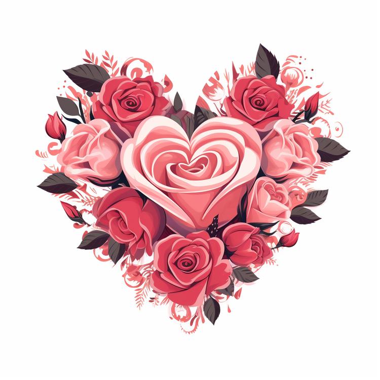 Rose Heart Fantasy,Bouquet,Flowers