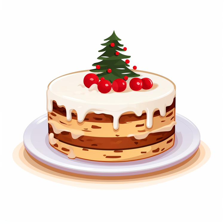 Christmas Cake,Cake,Dessert