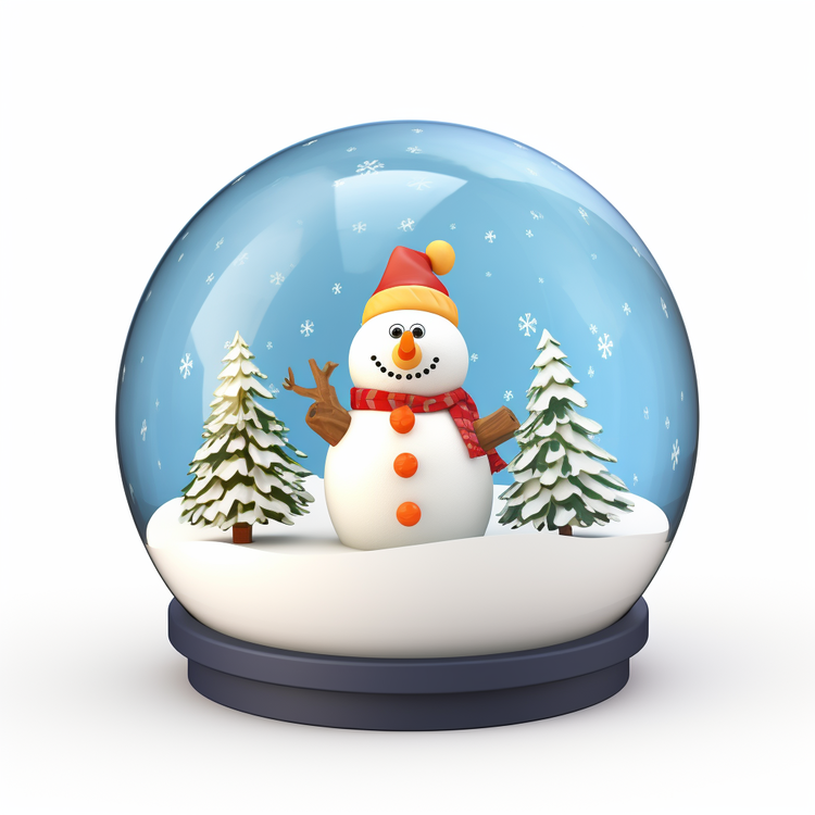Christmas Snow Ball,Christmas,Snowman