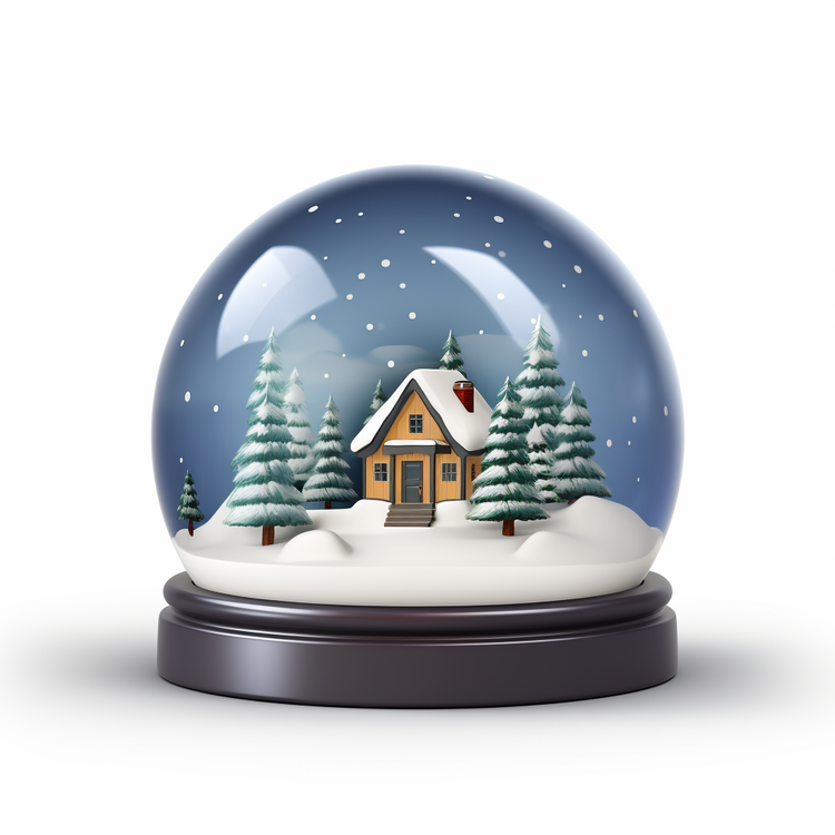 Christmas Snow Ball,Snow Globe,House