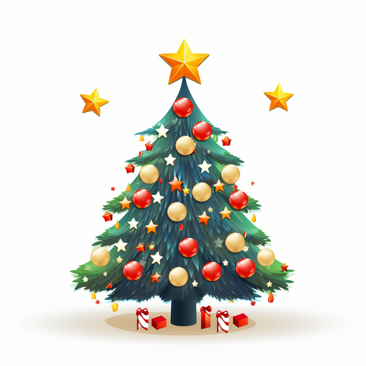 Christmas Tree,Decorations,Gift Box