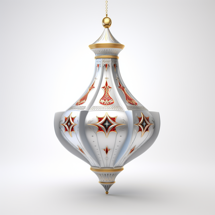 Islamic Lantern,Ornate,Gold