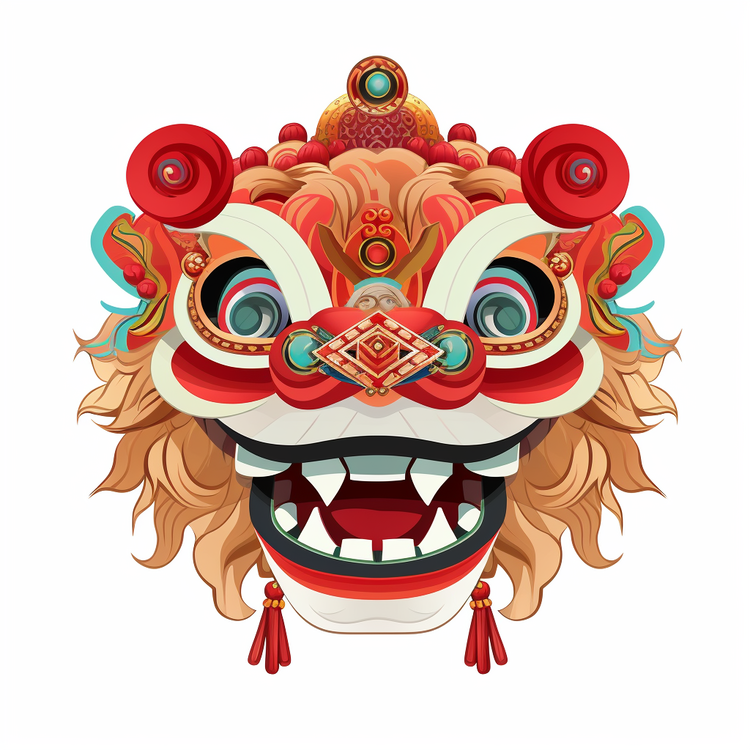 Chinese Lion Dance Head,Lion,Mask