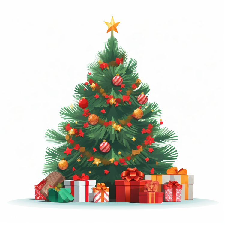 Christmas Tree,Presents,Gifts