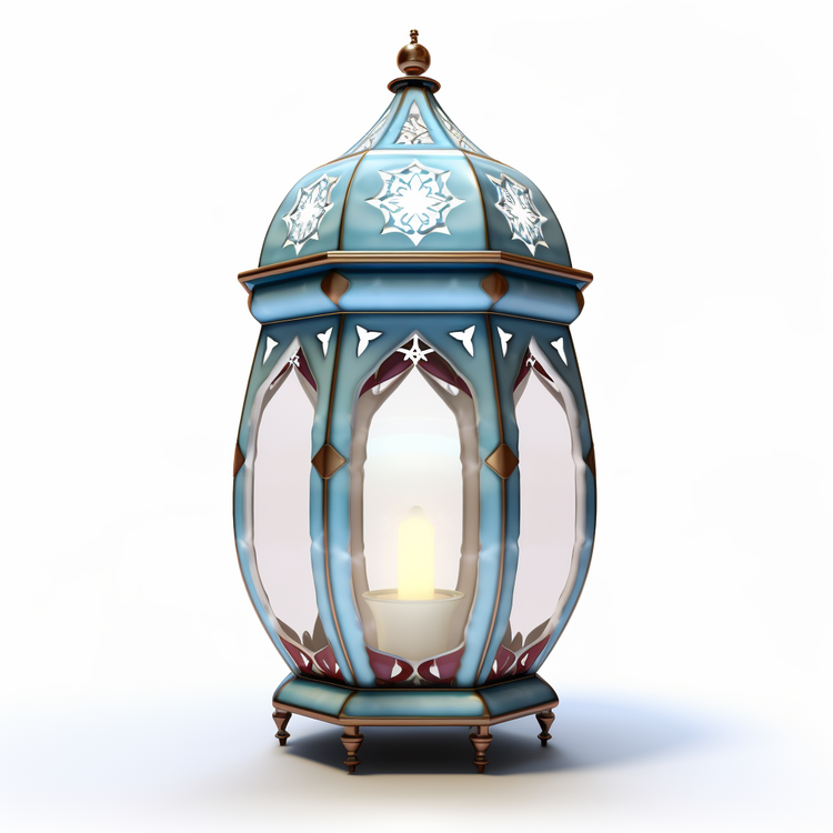 Islamic Lantern,Blue Lantern,Lantern