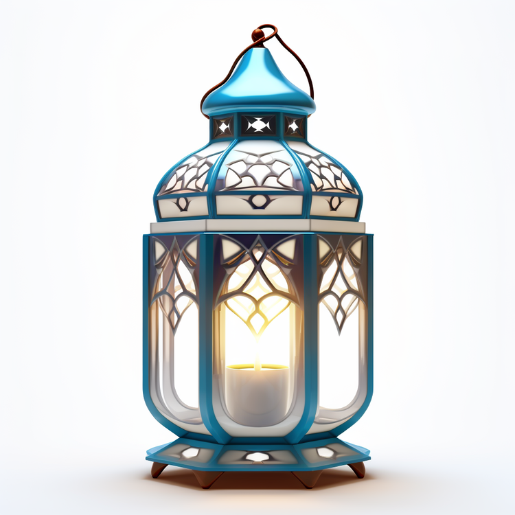 Islamic Lantern,Lamp,Blue