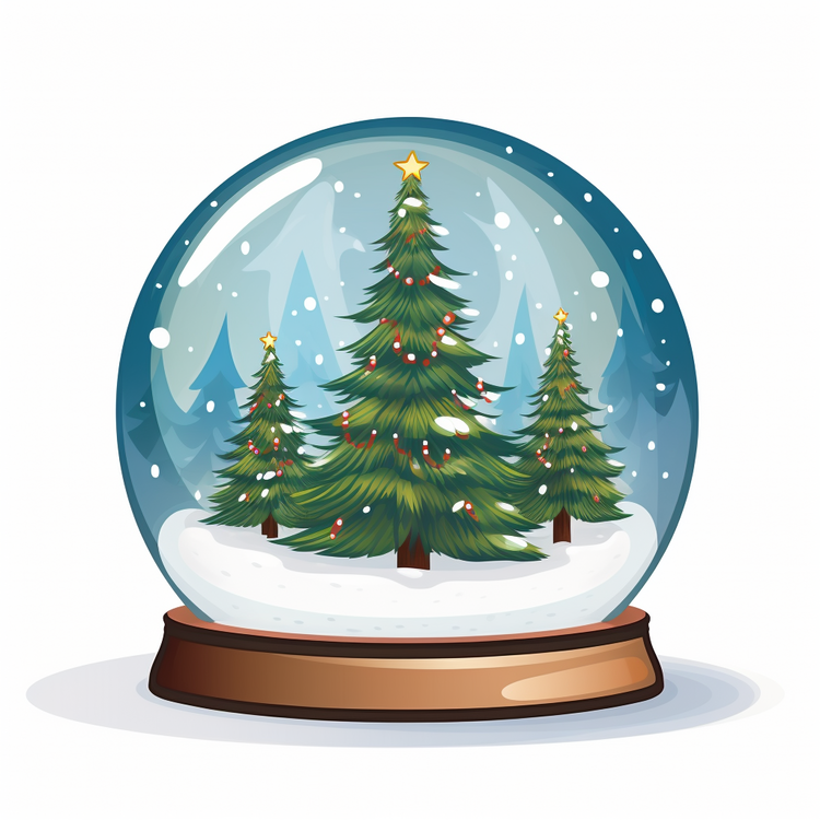 Christmas Snow Ball,Christmas Tree,Snow Globe
